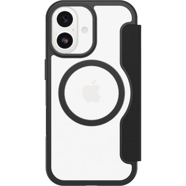 OtterBox React Folio MagSafe Case for Apple iPhone 17- Black Crystal